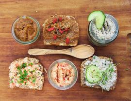 3 Bread Spreads from Savory to Sweet 
