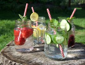 Summer in a Glass - Fresh Fruity Water